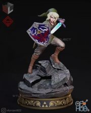 Link – The Legend of Warrior Diorama – 3D Print