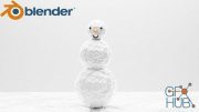 Udemy – Learn to make 3d character in blender(snowman)