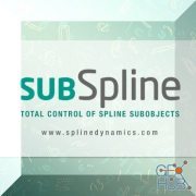SubSpline v1.11 for 3ds Max 2012+ Win