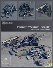 Modern Weapon Pack Bundle 01