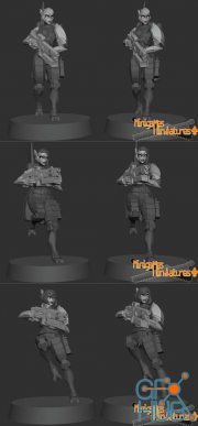 Minigames Miniatures - Pulse Carbine Pack For Greater Good Figurunes – 3D Print