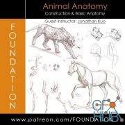 Gumroad – Foundation Patreon – Animal Anatomy – Construction & Basic Anatomy w/ Jonathan Kuo