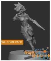 Minigames Miniatures - Welcome Pack - Demonesse – 3D Print