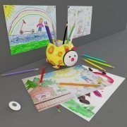 Children's drawing set