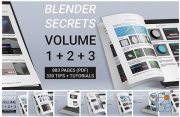 Blender Market – Blender Secrets E-Book Volume 1, 2 & 3 Bundle
