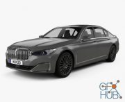 Hum 3D BMW 7-series L 2019 car