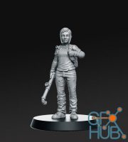 Daughter - From Wasteland – 3D Print