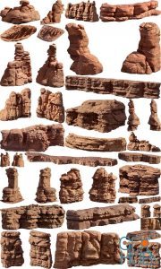 Megascans – 3D Models of Canyons Rock