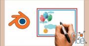 Udemy – How To Create EPIC WhiteBoard Animation eCard in Blender 2.8