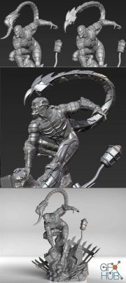 Scorpion Spiderman – 3D Print