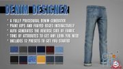 Gumroad – Denim Designer – 12 preset materials for Substance Painter