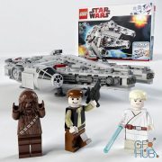 Midi-scale Millennium Falcon Lego Star Wars