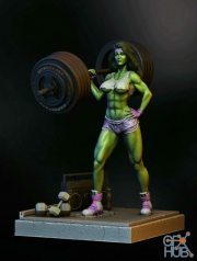 She-Hulk – 3D Print