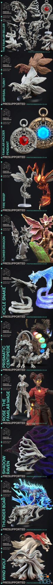 Printed Obsession - 3D Print STL Pack