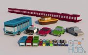 Udemy – Low Poly Modeling in Cinema 4D – Vol 2: 3D Cars and Vehicles