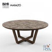 Maxalto round table by B&B Italia
