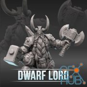 Dwarf Lord – 3D Print