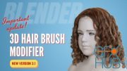 Blender Market – 3D Hair Brush 3.3