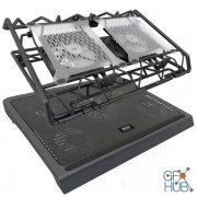 4 laptop coolers (max)