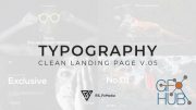 Typography Slide - Clean Landing Intro V.05 33854842