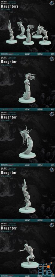 Daughters of Arastacia – 3D Print
