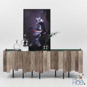 Mogg Zio Tom Sideboard with decor