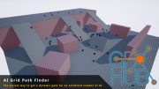 Unreal Engine – AI Grid Path Finder