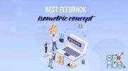 Motion Array – Best Feedback – Isometric Concept