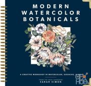 Modern Watercolor Botanicals (EPUB)