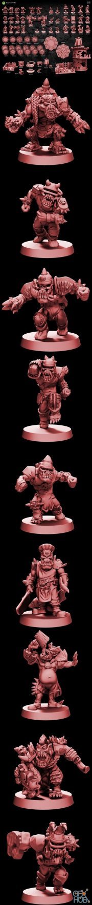 Pirate of the orc bay – 3D Print