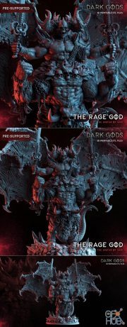 The Rage God – 3D Print