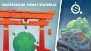ArtStation – Watercolor Smart Material for Substance Painter 8.1+
