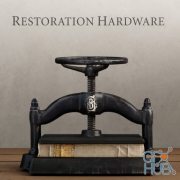 Book press by Restoration Hardware