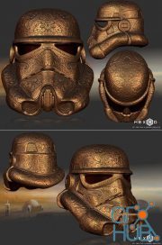 Carved Trooper – 3D Print