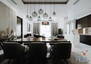 Livingroom / corona Render / 3ds max