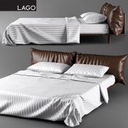 Modern Kussin bed by Lago