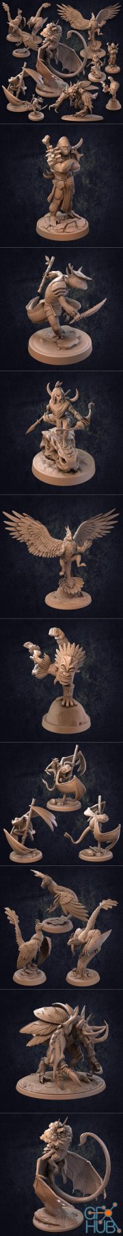 Vile Blossom and Trapper Pack – 3D Print