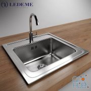 Modern sink Ledeme L95050