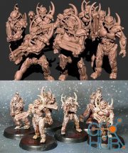 Cabal of the Twisted Mirror - Screamer Squad – 3D Print