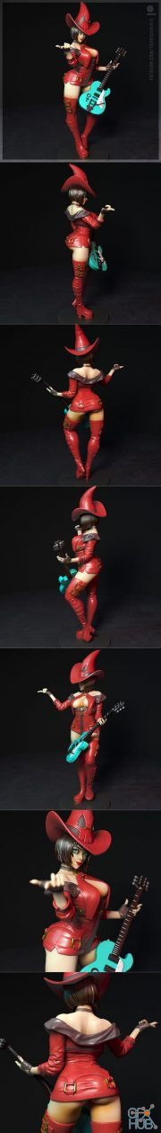 I-No - Guilty Gear – 3D Print