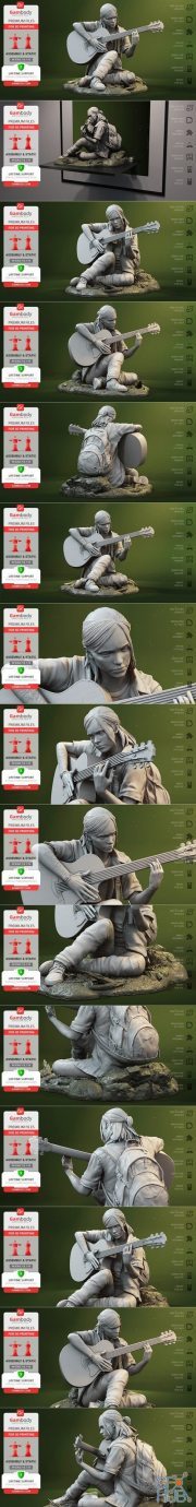 Ellie with Guitar – 3D Print.jpg