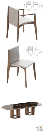 Table and Chair Thayl&Ionis Porada