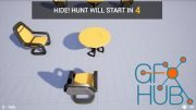 Unreal Engine – Prop Hunt (Hide and Seek) Multiplayer Template