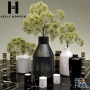 Plants and vases site Kelly Hoppen (max 2010, obj)