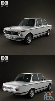 3D Humster BMW 2002 1968