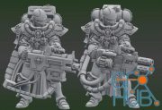 Heavy Nun -N- More Guns – 3D Print