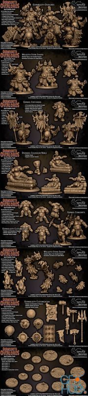 Battle Yak - Gormolgoth Overlords April 2021 – 3D Print