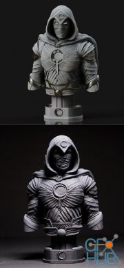 Moon Knight Bust – 3D Print