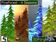 Unity Asset – FKM – PineForest 4 Seasons