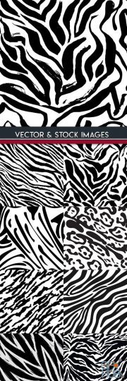 Animal zebra seamless pattern decorative exotic (EPS)